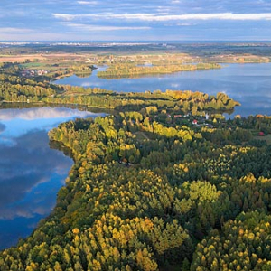 LOTNICZE. Warm-Maz, jezioro Wulpinskie.