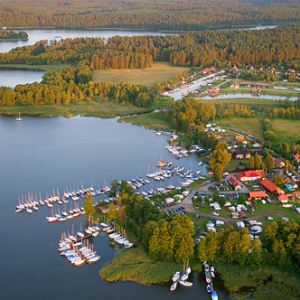 LOTNICZE, Polska, warm-maz. Port Wygryny nad jeziorem Beldany.