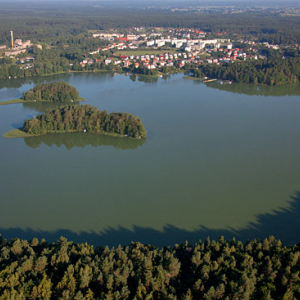EU. PL, warm - maz. Lotnicze. Ruciane Nida. Jezioro Nidzkie.