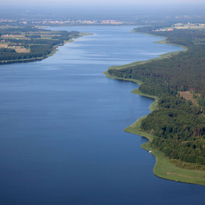 EU. PL, warm - maz. Lotnicze. Jezioro Ros.