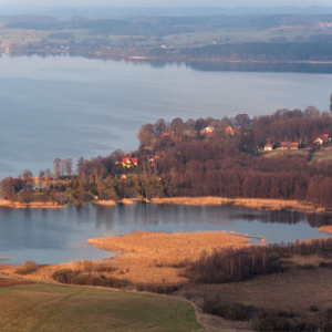 Jezioro Lesmiady. Lotnicze, EU, Pl, warm-maz.
