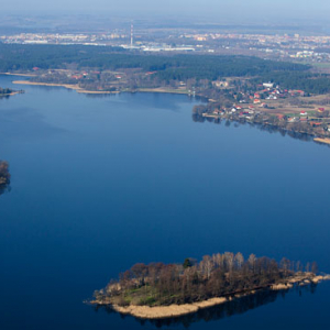Jezioro Selmet Wielki. Lotnicze, EU, Pl, warm-maz.