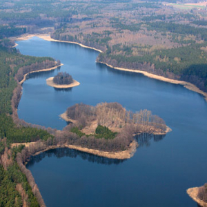 Jezioro Wydminskie. Lotnicze, EU, Pl, warm-maz.