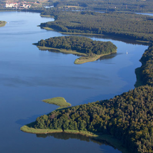 Jezioro Drweckie EU, Pl, warm-maz. Lotnicze.