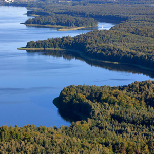 Jezioro Drweckie EU, Pl, warm-maz. Lotnicze.