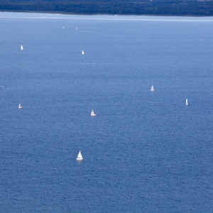 Jezioro Dargin. EU, Pl, warm-maz. Lotnicze.