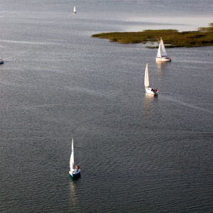 Jezioro Kisajno. EU, Pl, warm-maz. Lotnicze.