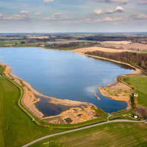 Girgajny, stawy Rybne. EU, PL, Warm-Maz. Lotnicze.