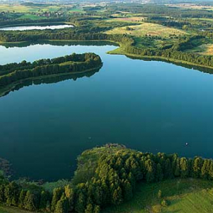LOTNICZE. Jezioro Limajno k. Dobrego Miasta.