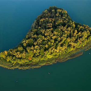 LOTNICZE. Jezioro Limajno k. Dobrego Miasta.
