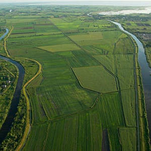 LOTNICZE. Warm-Maz. Zulawy Wislane rz. Elblag i Kanal Jagielonski.