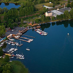 LOTNICZE. Warm maz. Olsztyn - jezioro Ukiel.