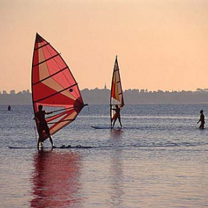 Surfing na zatoce Puckiej