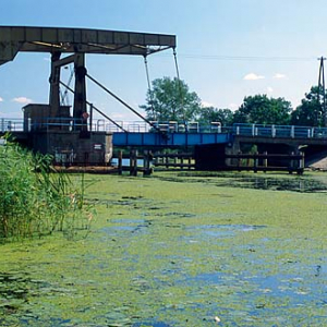 Szkarpawa, pomorskie, most uchylny