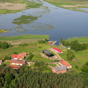 Lotnicze, Pl, warm-maz. Mazurski Park Krajobrazowy. Rezerwat Warnoly.