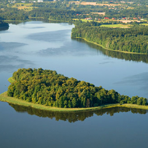 LOTNICZE. Polska, warm-maz. Jezioro Wadag. Olsztyn.