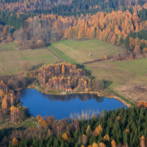 Lotnicze, EU, Pl, warm-maz. Jesien na Warmii.