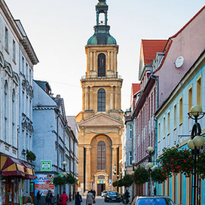Dzierzoniow, kosciol NMP Matki Kosciola. EU, Pl, Dolnoslaskie.