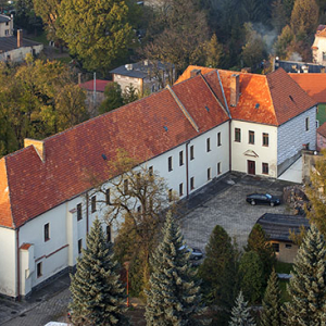 Niemcza, Zamek. EU, PL, Dolnoslaskie. Lotnicze.