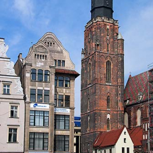 Dolnoslaskie. Wroclaw, kosciol Garnizonowy - sw. Elzbiety.