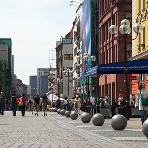 Dolnoslaskie. Wroclaw, ulica Swidnicka.