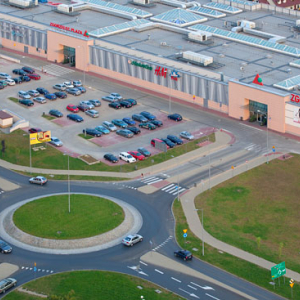 Zgorzelec Plaza. EU, PL, Dolnoslaskie. LOTNICZE.