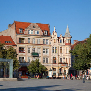 Chelmno - rynek starego miasta. EU, PL, Kujawsko-Pomorskie.