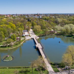 Inowroclaw, Stawek przy Tezniach. EU, PL, kujawsko-pomorskie. Lotnicze
