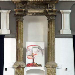 Detal z wnętrza synagogi w Szczebrzeszynie