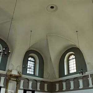 Sklepienie synagogi w Szczebrzeszynie