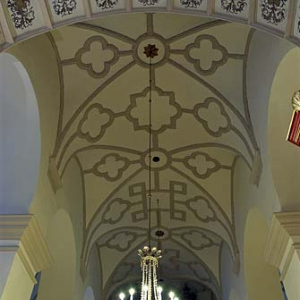 Sklepienie kościoła Świętego Mikołaja w Szczebrzeszynie