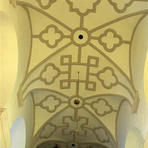 Sklepienie kościoła Świętego Mikołaja w Szczebrzeszynie