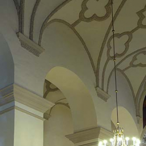 Sklepienie kościoła Świętego Mikołaja w Szczebrzeszynie