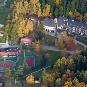 Grodek nad Dunajcem. EU, Pl,, Malopolskie. Lotnicze.