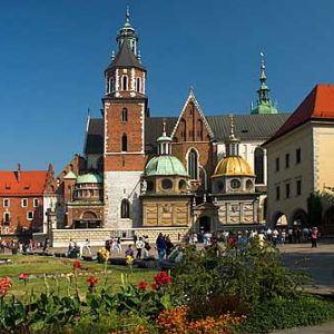 Krakow. Katedra na Wawelu.
