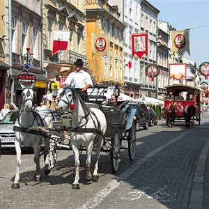 Krakow. Ulica Grodzka.