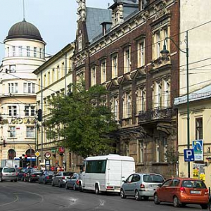 Krakow. Ulica sw. Gertrudy.