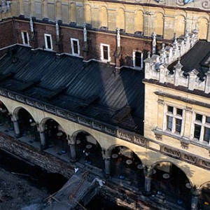 Kraków, remont rynku