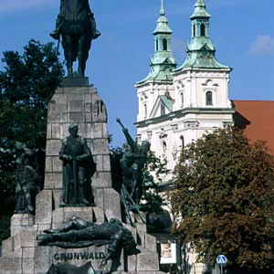 Kraków, pomnik grunwald