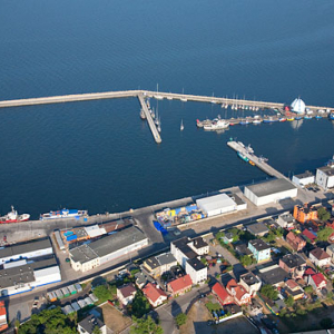 Lotnicze, Pl, Pomorskie. Polwysep Helski. Port w Helu.