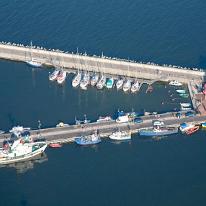 Lotnicze, Pl, Pomorskie. Polwysep Helski. Port w Helu.