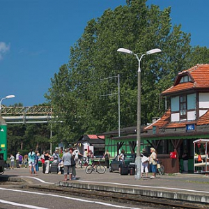 Pomorskie. Stacja PKP - Hel