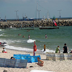 Pomorskie, Hel. Plaza.