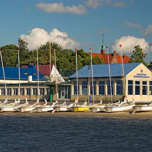 Pomorskie, Puck. Przystan zeglarska.