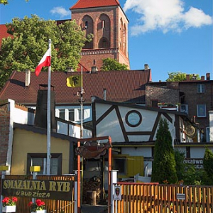 Pomorskie, Puck. Zaulki miasta.