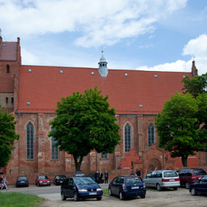 Kosciol w Zarnowcu. EU, PL, Pomorskie.