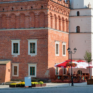 PL, swietokrzyskie, Sandomierz. Ratusz.