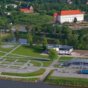 Sandomierz - Blwar im. J. Pilsudskiego. EU, Pl, Swietokrzyskie. LOTNICZE.