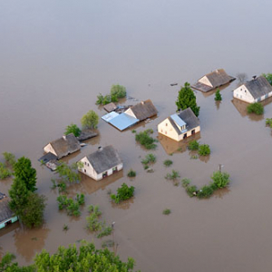 LOTNICZE, PL, Mazowieckie.  Powodz 26.05.2010r. Okolica Swiniary.