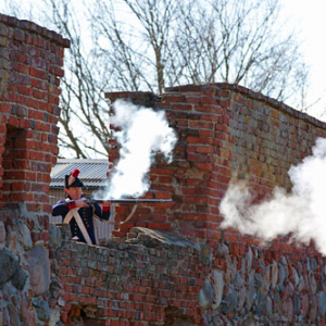 Pokaz historyczny Sepopol 1807-2012. Epizod z Wojen Napoleonskich. 205 rocznica walk stoczonych przez wojska pruskie i francuskie pod Sepopolem (Schippenbeil) i Satocznem zima 1807 r. Wojewodztwo warm-maz.